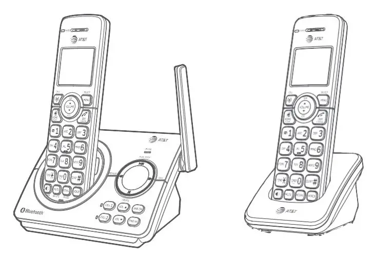 At T Dl72319 Dect 6.0 Cordless Telephone Answering System With Bluetooth Wireless Technology User Guide