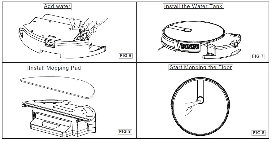 V-TAC Robot Vacuum Cleaner VT-5555 14