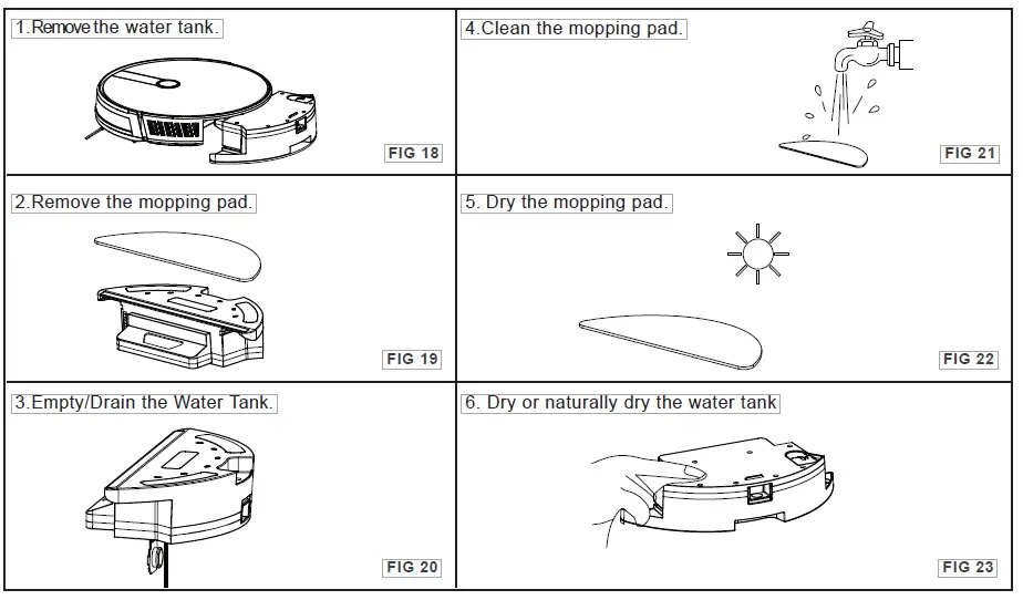 V-TAC Robot Vacuum Cleaner VT-5555 18