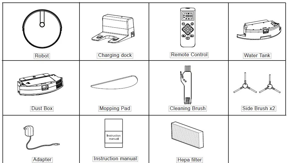 V-TAC Robot Vacuum Cleaner VT-5555 2