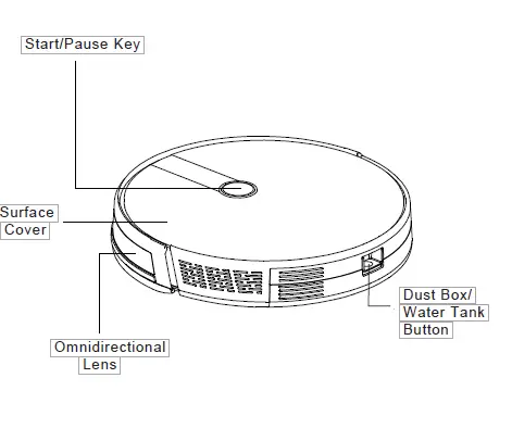 V-TAC Robot Vacuum Cleaner VT-5555 3