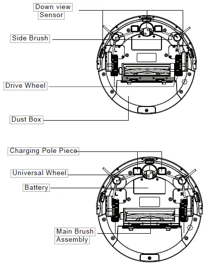V-TAC Robot Vacuum Cleaner VT-5555 4