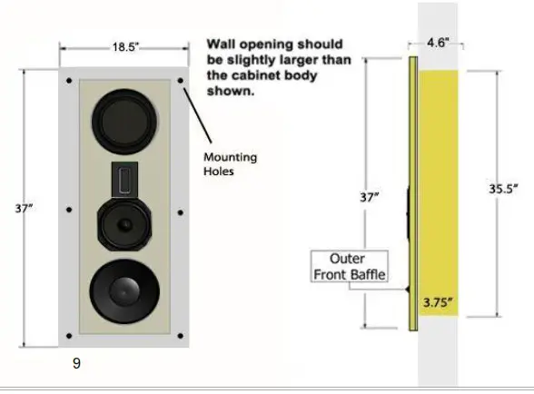 Legacy Silhouette Loudspeaker System- Silhouette Pro