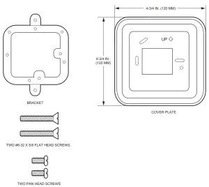 Honeywell 50005625 001 Cover Plate