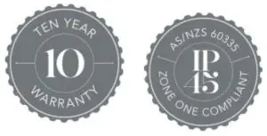 HEIRLOOM Heiko Pole 12V Towel Warmer - warranty