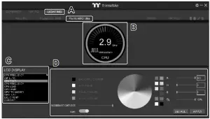 Pacific MX2 Ultra CPU Waterblock - lighting