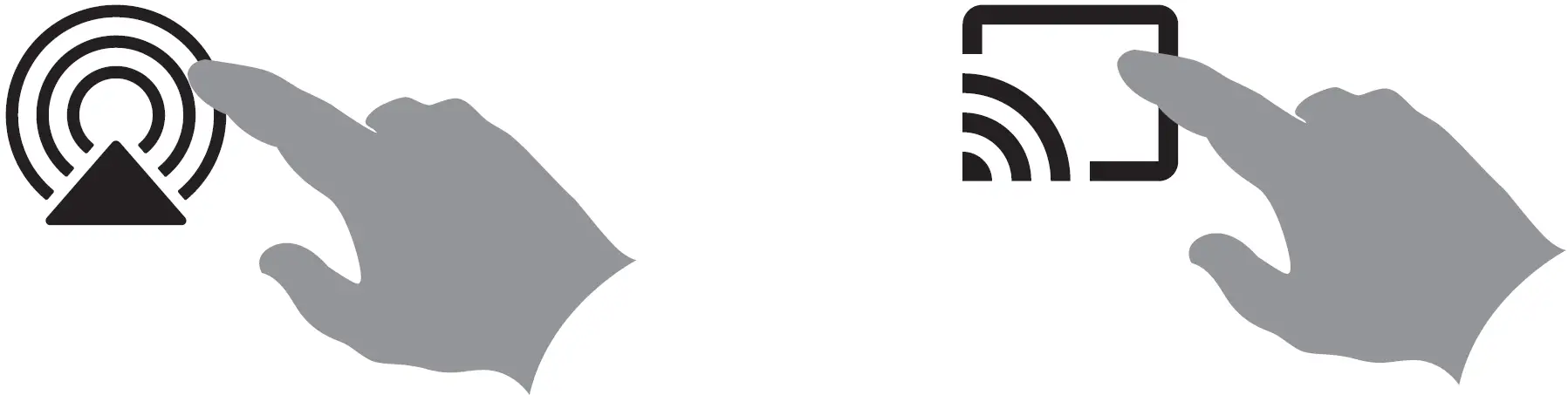 AIRPLAY or CHROMECAST