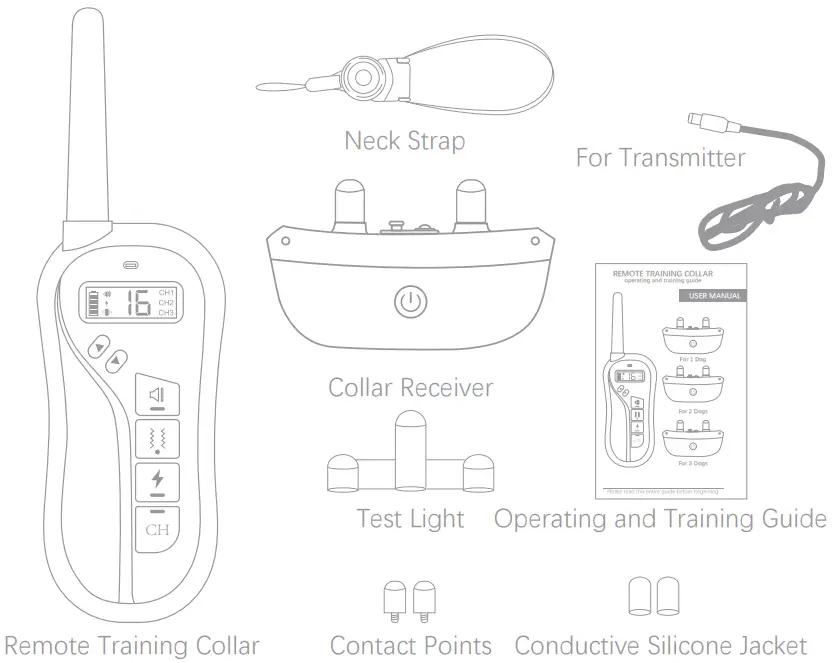 Dongguan City Jiaai Electronic Technology T680 Remote Dog Training Collar - fig 6