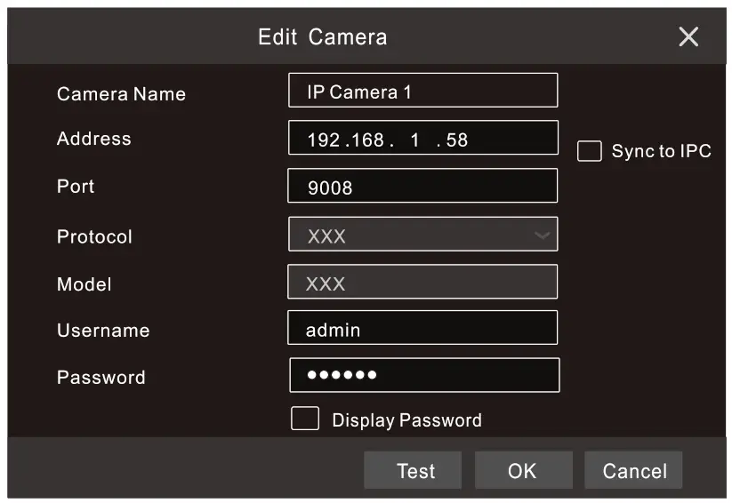 VITEK VT TNR1626PN 16 Channel 8 MegaPixel Real Time PoE Network Video Recorder - IP address 1