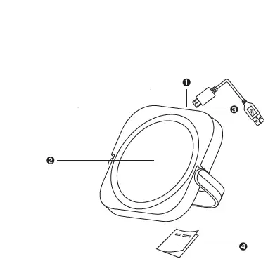 Leader Premiums AB0287 Magnetic Wireless Charger with Phone Stand FIG-2