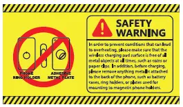 Leader Premiums AB0287 Magnetic Wireless Charger with Phone Stand FIG-3