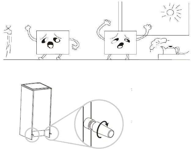 Schneider SCDD208VBL Top Freezer Refrigerator FIG 4