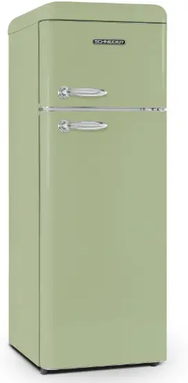 Schneider SCDD208VBL Top Freezer Refrigerator