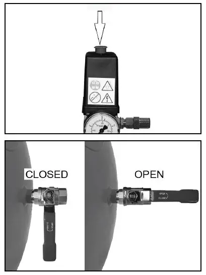 REMOVING TOOLS FROM THE AIR HOSE 1