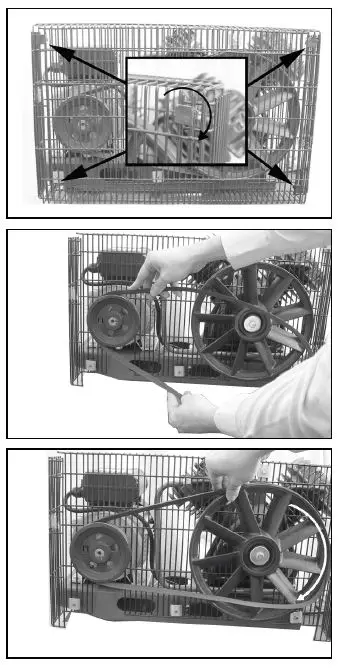REPLACING THE DRIVE BELT
