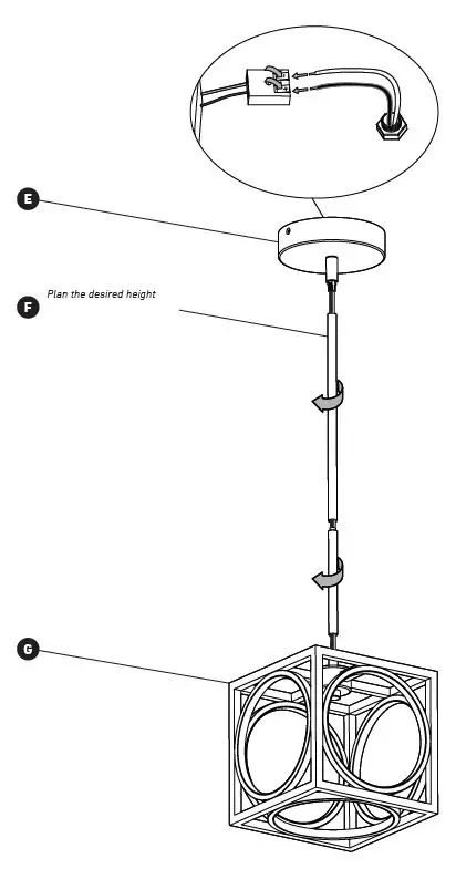 artika PDT-ASC-BNN LED Pendant Light fig 10