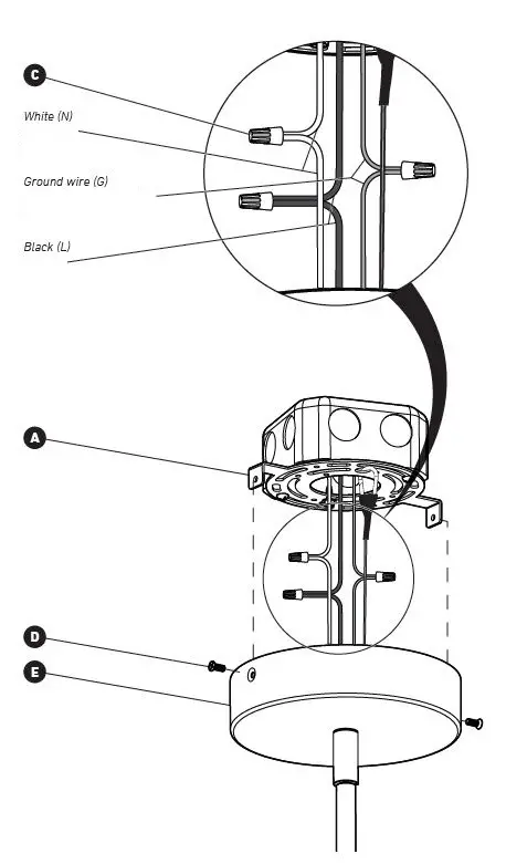 artika PDT-ASC-BNN LED Pendant Light fig 12