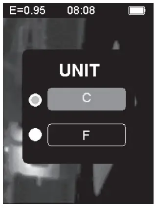 VOLTCRAFT 2362843 9Hz Thermal Imaging Camera - app1