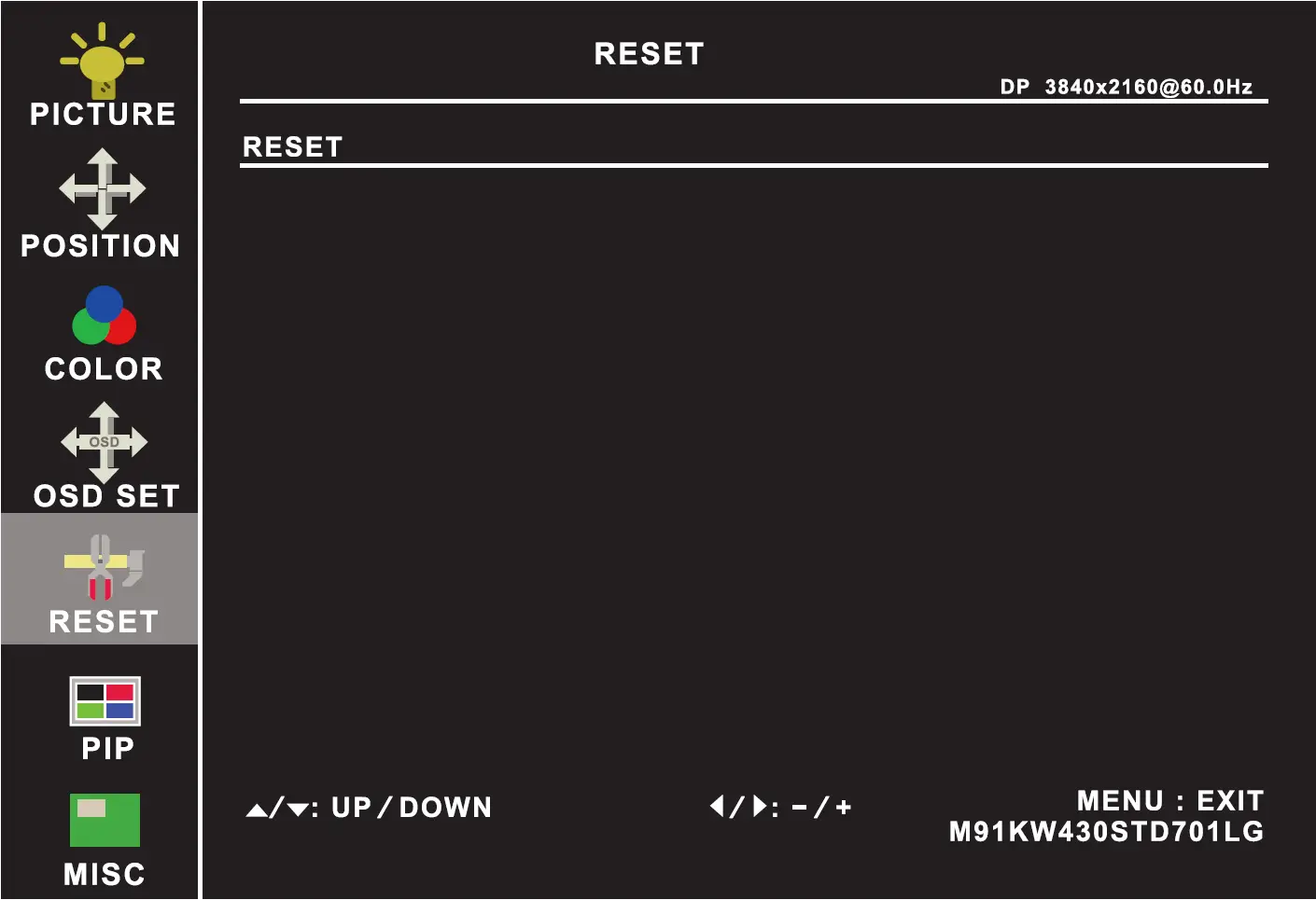 Reset