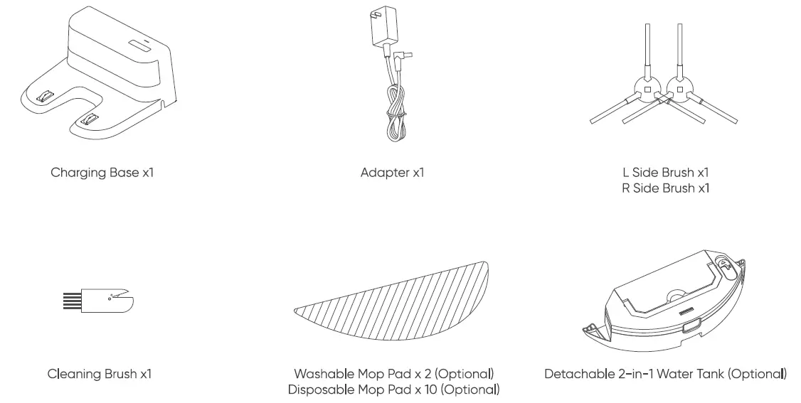 realme Techlife RMH2101 Robot Vacuum Floor Cleaner image