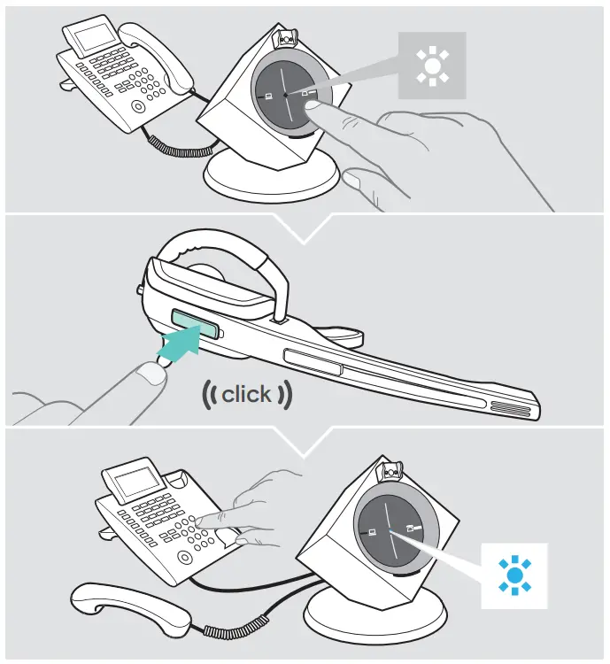SENNHEISER SCDB9 Impact DW Series Basestation fig 10