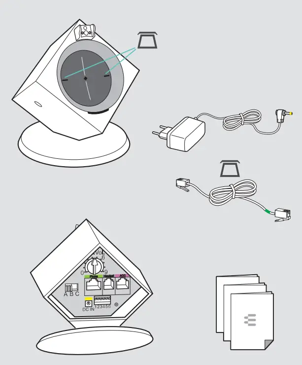 SENNHEISER SCDB9 Impact DW Series Basestation fig 3