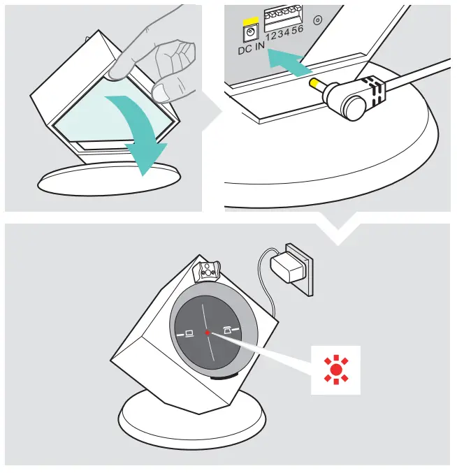 SENNHEISER SCDB9 Impact DW Series Basestation fig 4