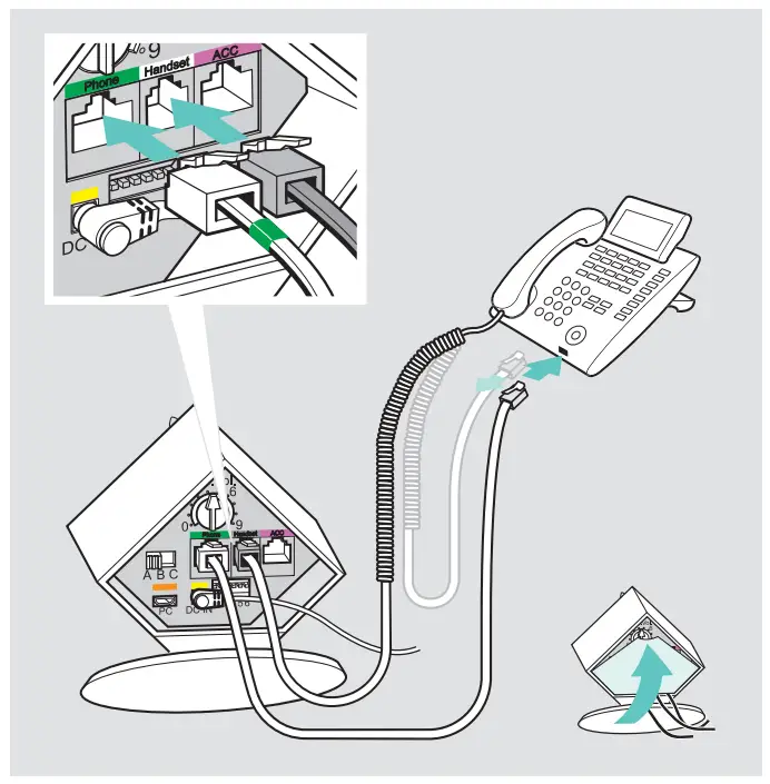 SENNHEISER SCDB9 Impact DW Series Basestation fig 7