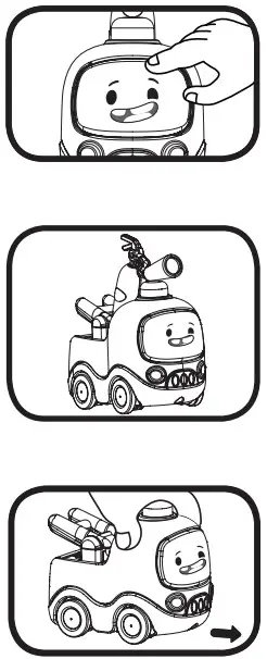 vtech 80 545200 Go Go Cory Carson Fire Rescue Freddie - ACTIVITIES