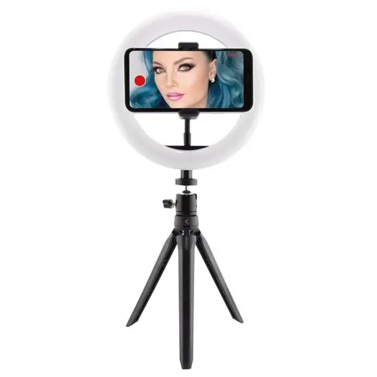 KSIX-BXYOUTUB01C-Studio-Live-Ring-LED-with-Tripod-Kit