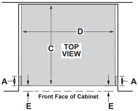 FLUSHMOUNT INSTALLATION PREPARATION