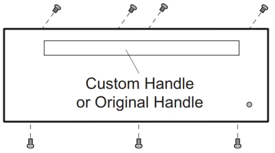 INSTALL ASSEMBLED PANEL TO THE DRAWER