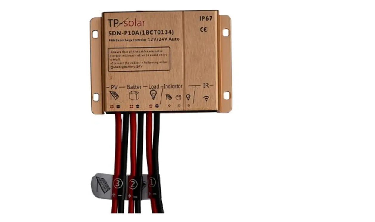 Tp Solar Sdn-p Series Waterproof Solar Charge Controller Instruction Manual