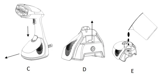 H Koenig stm10 Handheld Garment Steamer - figure 4