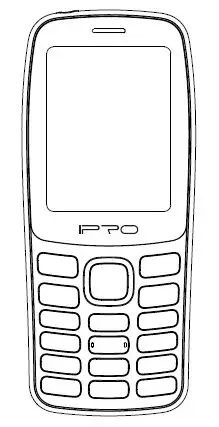 IPRO A26 Big Button Mobile Phone