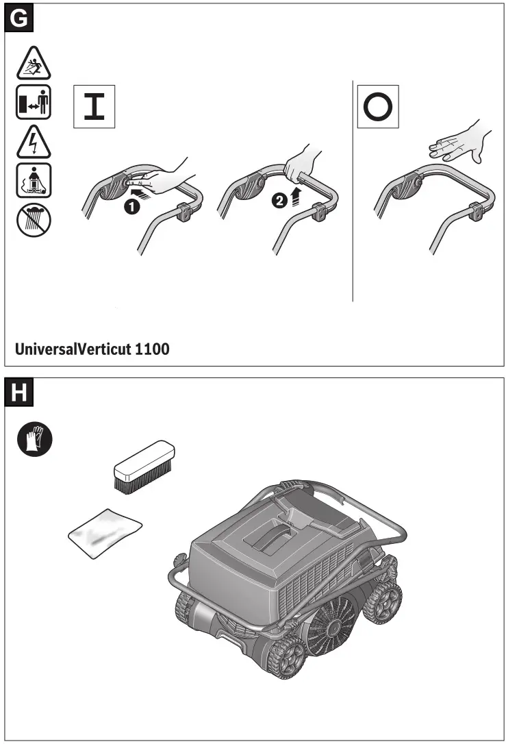 BOSCH Lawn Raker Universal - Assembly 4