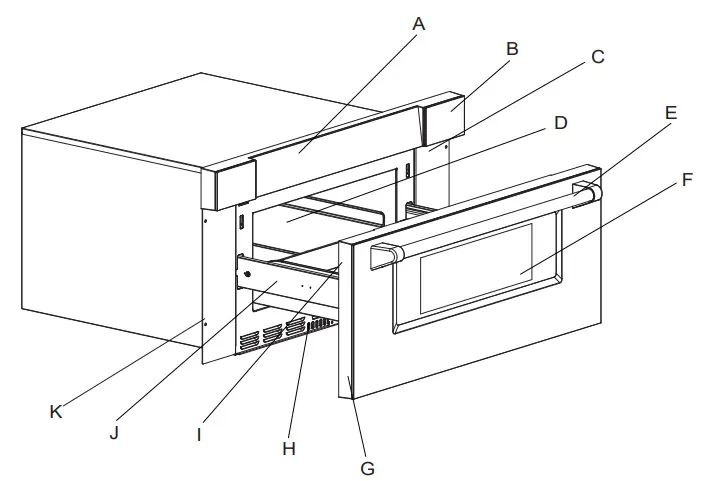 Guangdong Midea Kitchen Appliances Manufacturing TM034D4HL Microwave Oven -