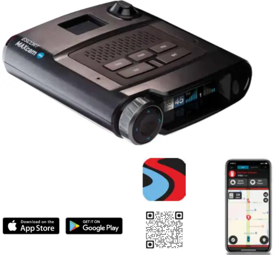 ESCORT MAXCAM 360c Driver Alert System - Fig