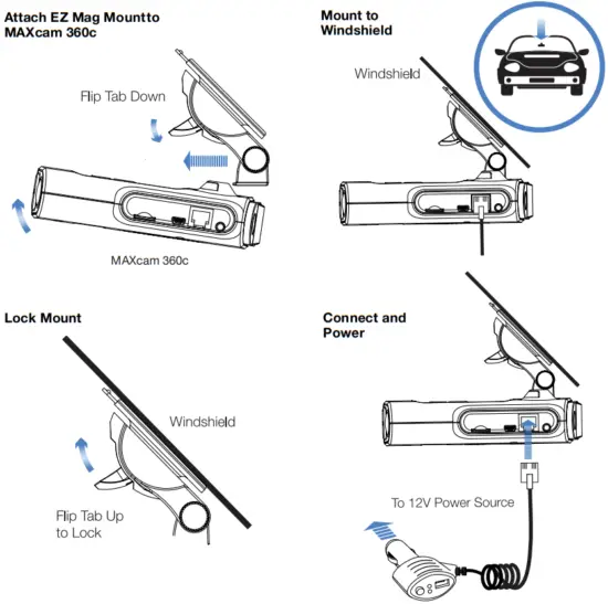 ESCORT MAXCAM 360c Driver Alert System - Fig 7