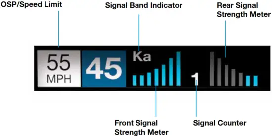 ESCORT MAXCAM 360c Driver Alert System - Fig 8