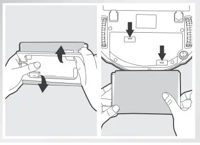ECOVACS Deebot 8 Robot Vacuum Cleaner Instruction Manual - Attach a Cleaning Cloth