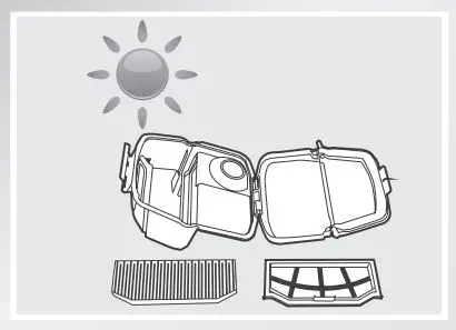 ECOVACS Deebot 8 Robot Vacuum Cleaner Instruction Manual - Dry the Dust Bin and Filter Net completely before reinstalling.