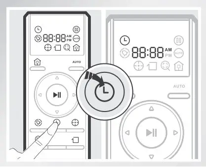 ECOVACS Deebot 8 Robot Vacuum Cleaner Instruction Manual - Set the Current Time of Day