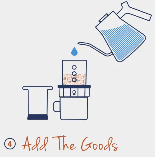 FELLOW Prismo Filter Attachment for AeroPress Coffee Maker - chamber