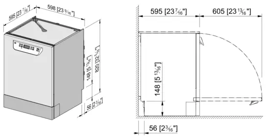 Miele PG 8055 Front Loading Dishwasher - fig5