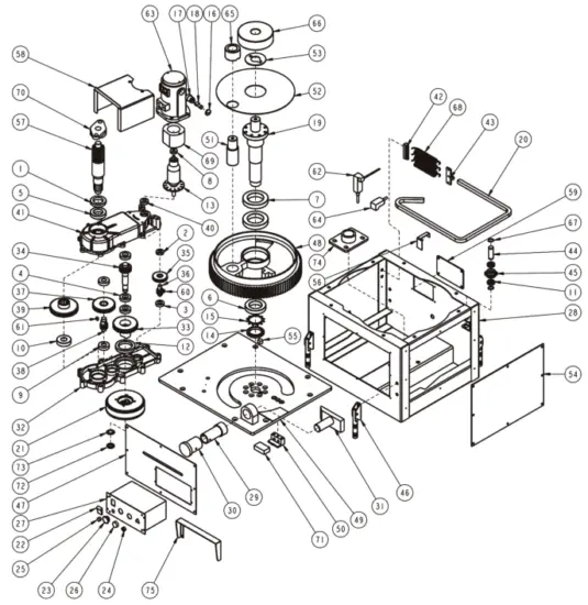 BN Products JMB 25H Rebar Bender - fig1