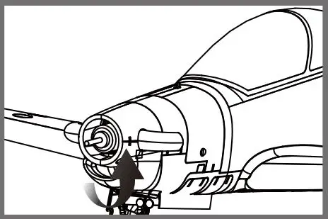 FMS Pilatus 1100MM Instruction Manual - Check the motor rotating direction