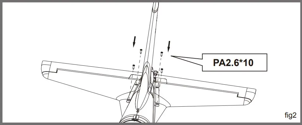 FMS Pilatus 1100MM Instruction Manual - Figure 2