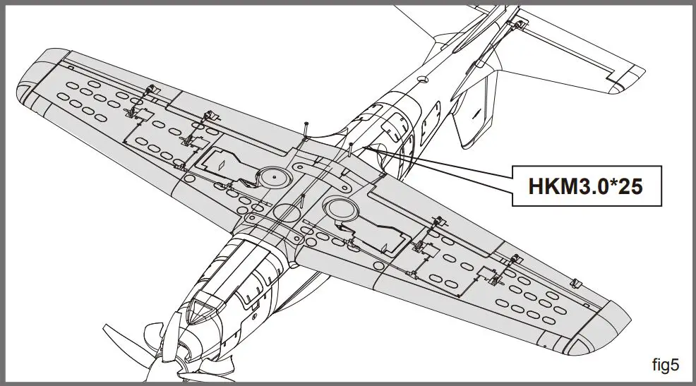 FMS Pilatus 1100MM Instruction Manual - Figure 5