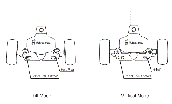 MiniBoss MB-S1 Three Wheel Kids Kick Scooter fig 6